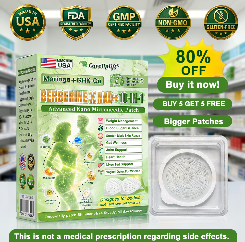 𝑶𝒇𝒇𝒊𝒄𝒊𝒂𝒍 𝑺𝒕𝒐𝒓𝒆  |🍀𝐂𝐚𝐫𝐞𝐔𝐩𝐥𝐢𝐟𝐭® 𝑴𝒆𝒕𝒂𝒃𝒐𝒍𝒊𝒄 𝑵𝒂𝒏𝒐 𝑴𝒊𝒄𝒓𝒐𝒏𝒆𝒆𝒅𝒍𝒆 𝑷𝒂𝒕𝒄𝒉🇺🇸(𝐉𝐮𝐬𝐭 𝐨𝐧𝐜𝐞 𝐚 𝐝𝐚𝐲, 𝐯𝐢𝐬𝐢𝐛𝐥𝐞 𝐜𝐡𝐚𝐧𝐠𝐞𝐬 𝐢𝐧 𝟕 𝐝𝐚𝐲𝐬）𝘽𝙚𝙧𝙗𝙚𝙧𝙞𝙣𝙚 + 𝙈𝙤𝙧𝙞𝙣𝙜𝙖 𝙁𝙤𝙧𝙢𝙪𝙡𝙖 ✅ 𝐅𝐨𝐫 𝐨𝐛𝐞𝐬𝐢𝐭𝐲, 𝗟𝗼𝗼𝘀𝗲 𝘀𝗸𝗶𝗻,𝐝𝐢𝐚𝐛𝐞𝐭𝐞𝐬, 𝐬𝐥𝐞𝐞𝐩 𝐚𝐩𝐧𝐞𝐚, 𝐣𝐨𝐢𝐧𝐭 𝐢𝐬𝐬𝐮𝐞𝐬, 𝐚𝐧𝐝 𝐦𝐨𝐫𝐞💯💯